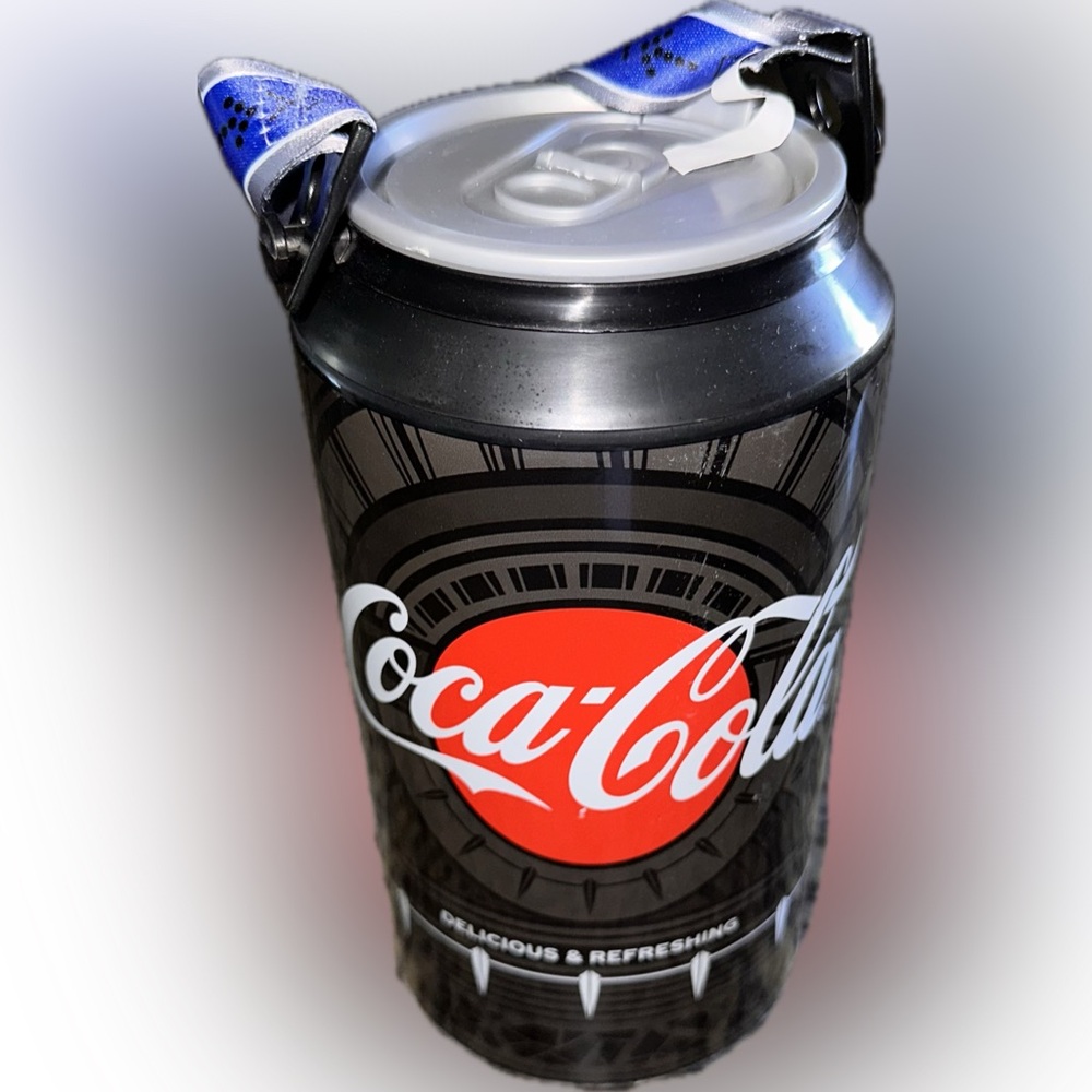 Disney Parks Avengers Campus Black Panther Coke Can Sipper